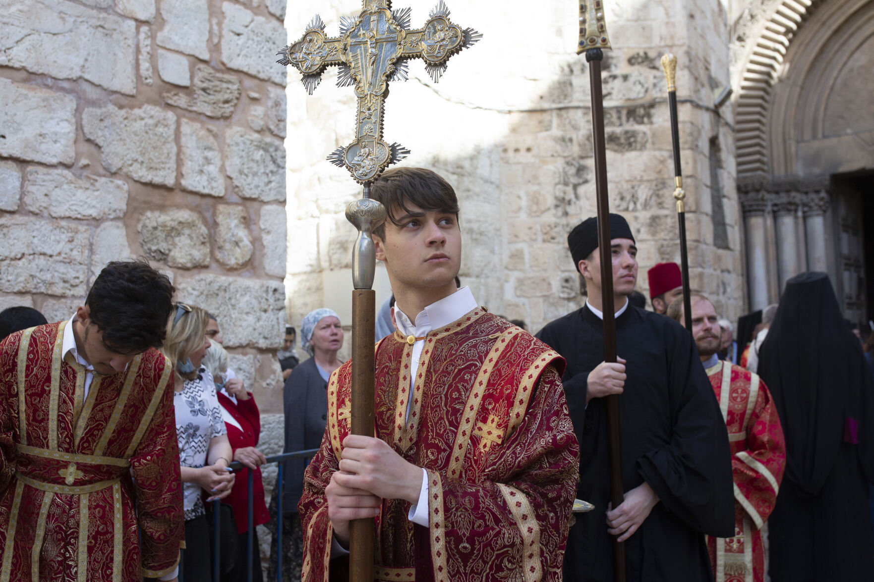 APTOPIX Israel Palestinians Holy Week
